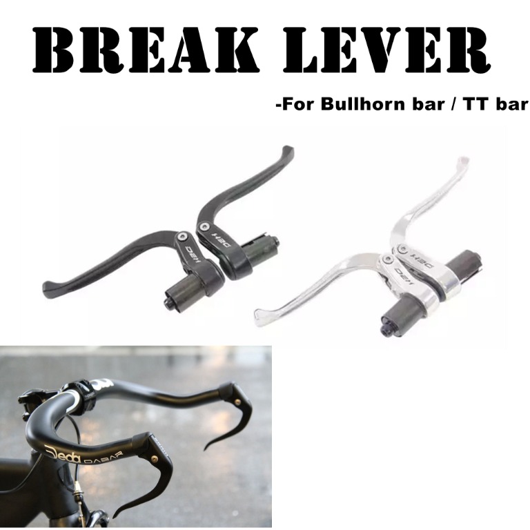 Break lever for bullhorn bar TT bar aluminum alloy lightweight. Sports Equipment Bicycles Parts Bicycles on Carousell