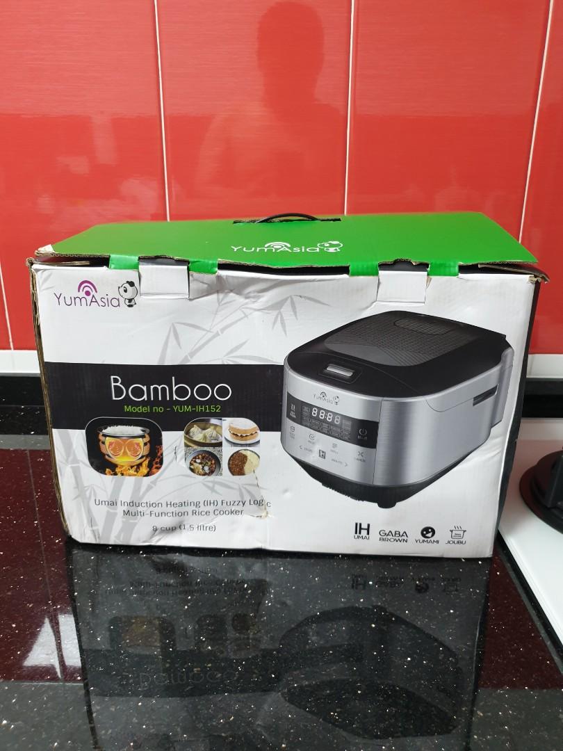 Bamboo induction heating rice cooker, TV & Home Appliances, Kitchen