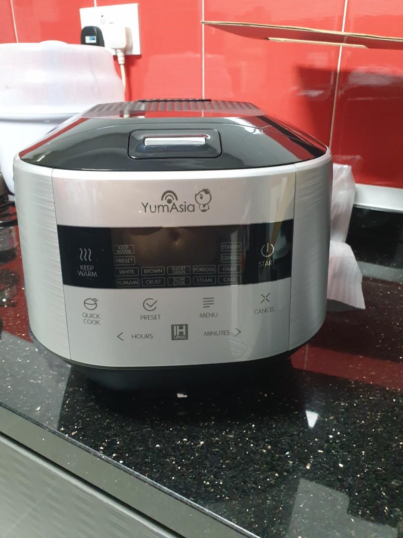 Bamboo induction heating rice cooker, TV & Home Appliances, Kitchen