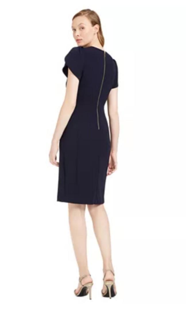 Calvin klein tulip online sleeve sheath dress