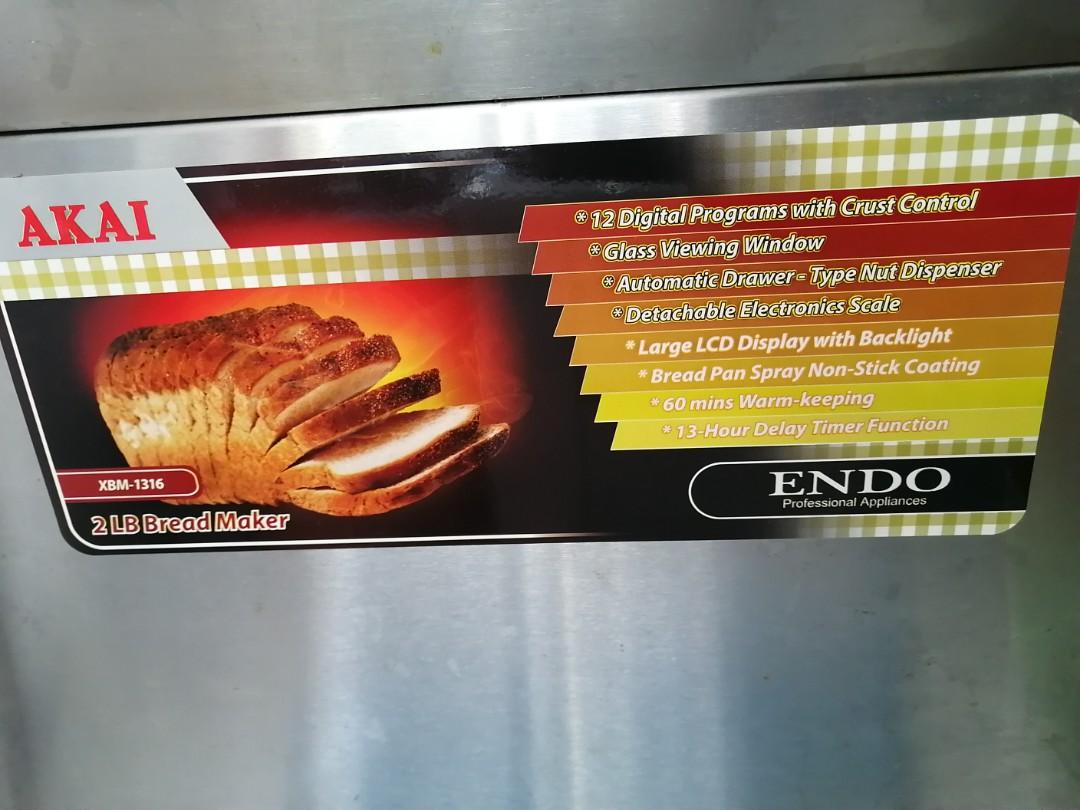 Bread Maker （分類：麵包機）位於 Hong Kong。 由 mgpawnstar 提交（商品編號 1002955337，圖片 2）。簡介： easy used maker no box but guaranteed never been used。