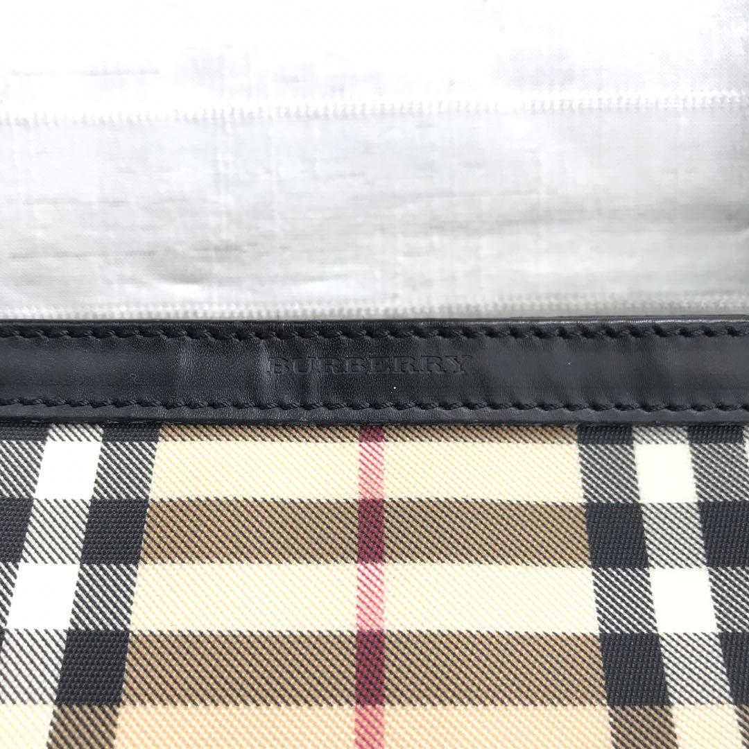 Burberry Nova Check Pochette Baguette Authentic 💯, Luxury, Bags & Wallets  on Carousell