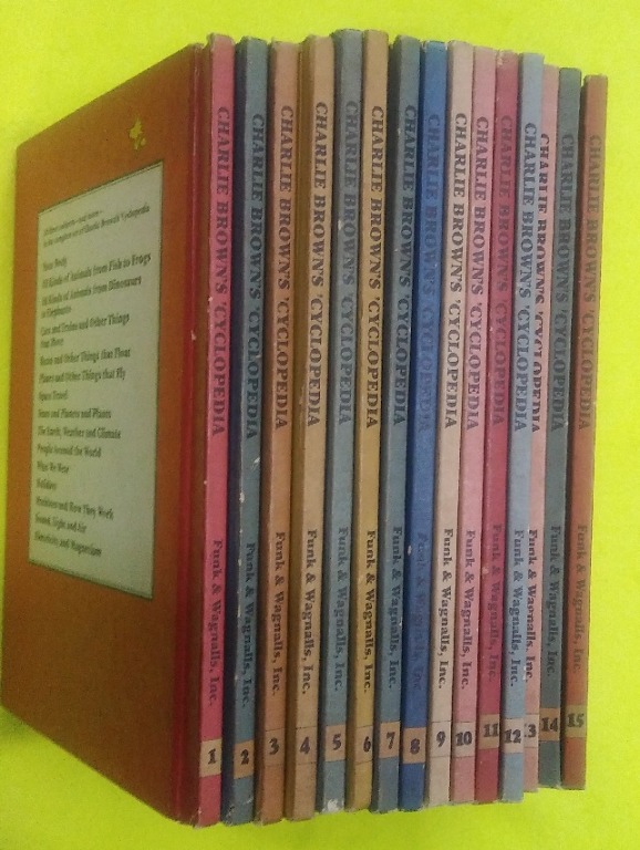 Charlie Brown's Encyclopedia Set Complete Vol 1 to 15, Hobbies & Toys