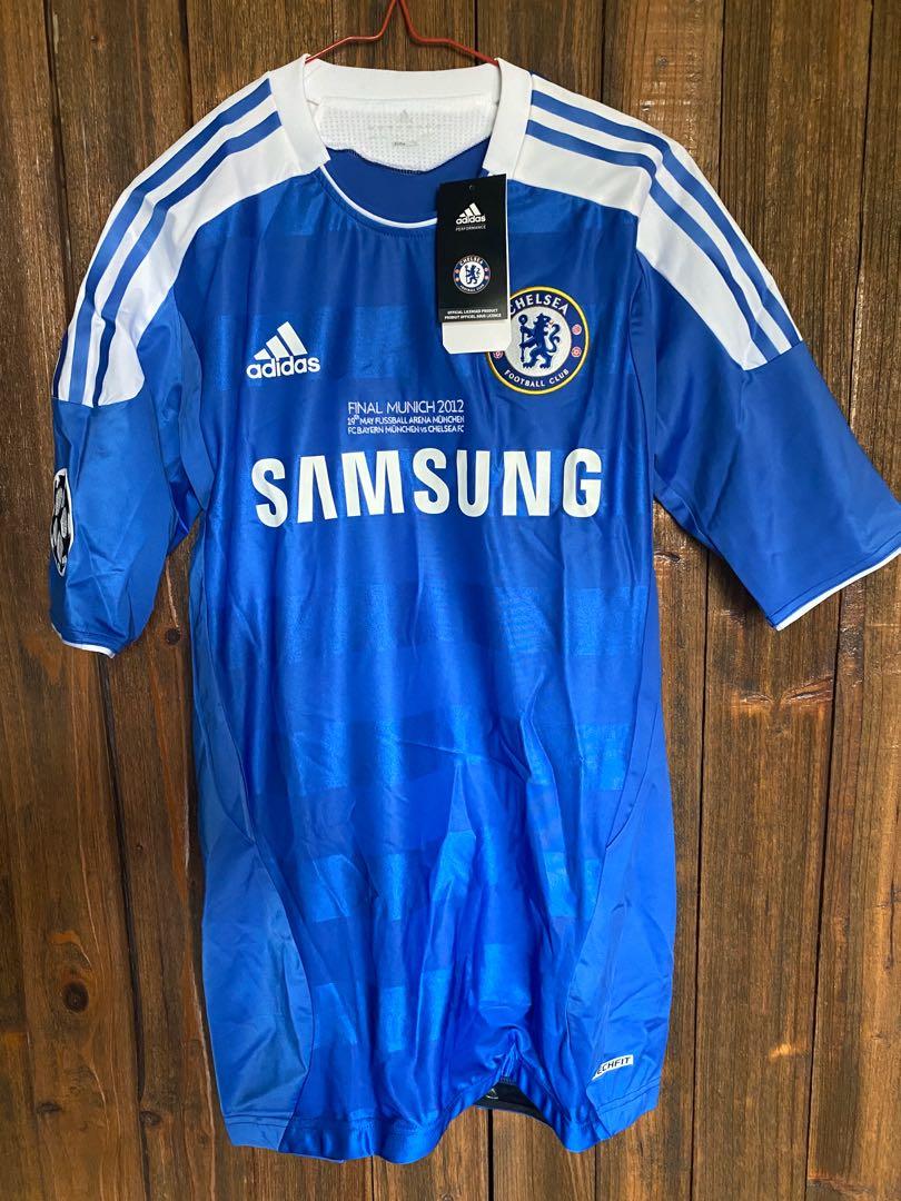 è»Šè·¯å£«chelsea 2012æ­è¯æ±ºè³½å† è»è½å ´ç‰Œçƒè¡£æœå¥§å·´ é‹å‹•ç