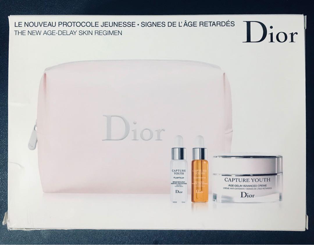 Christian Dior Capture Youth Limited Edition Christmas Set Beauty Personal Care Face Face Care on Carousell
