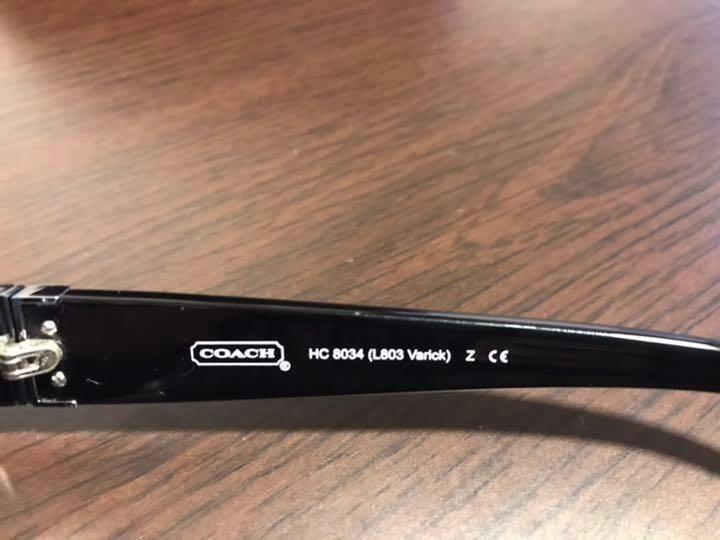 COACH HC8034 VARICK Original Authentic Sunglasses Unused Preloved Japan