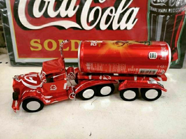 Coca Cola Tin Can Handmade From Thailand Antiques Vintage Collectibles On Carousell