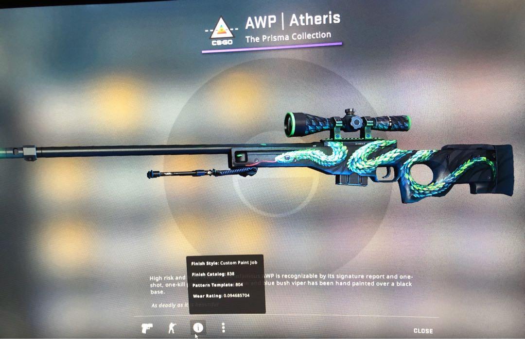 EternalWulf - Giving away my Factory New AWP Atheris! To