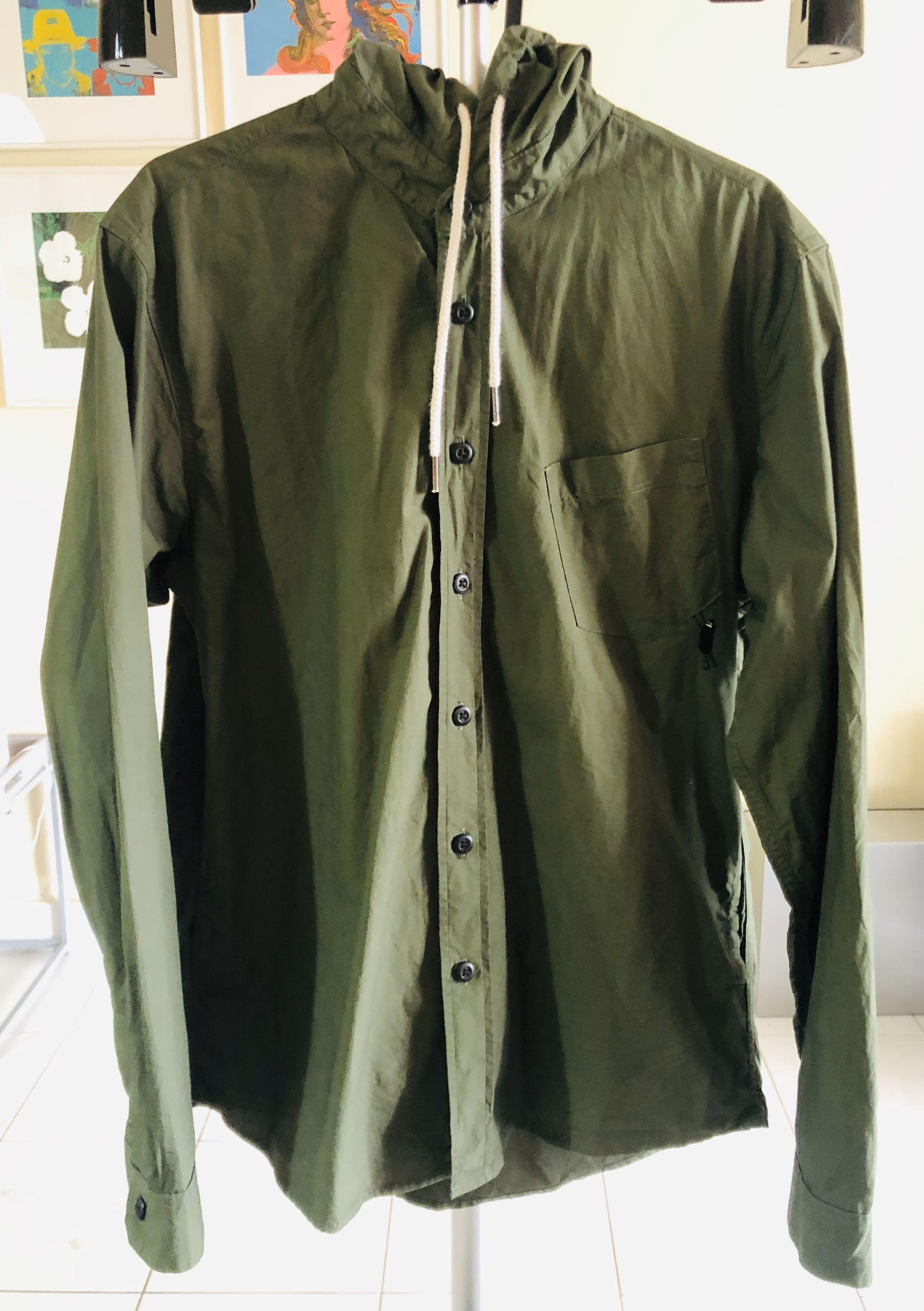 Design Tshirts Store Graniph Men Green Hoodie Shirt Men S Fashion Clothes Tops On Carousell
