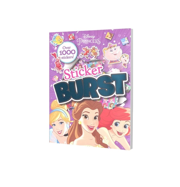 Disney Princess Sticker Burst | English | Activity Book | Children’s ...