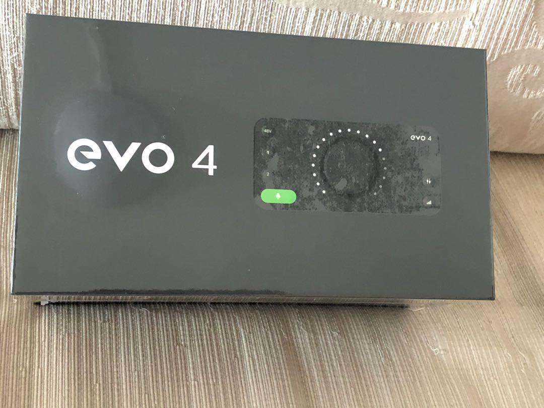 Evo 4 by Audient - 2 in 2 out Audio Interface 