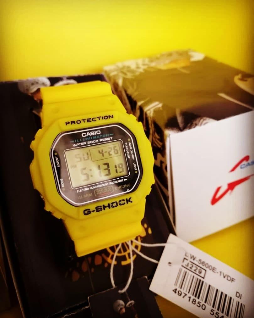 G shock petak kuning cheap