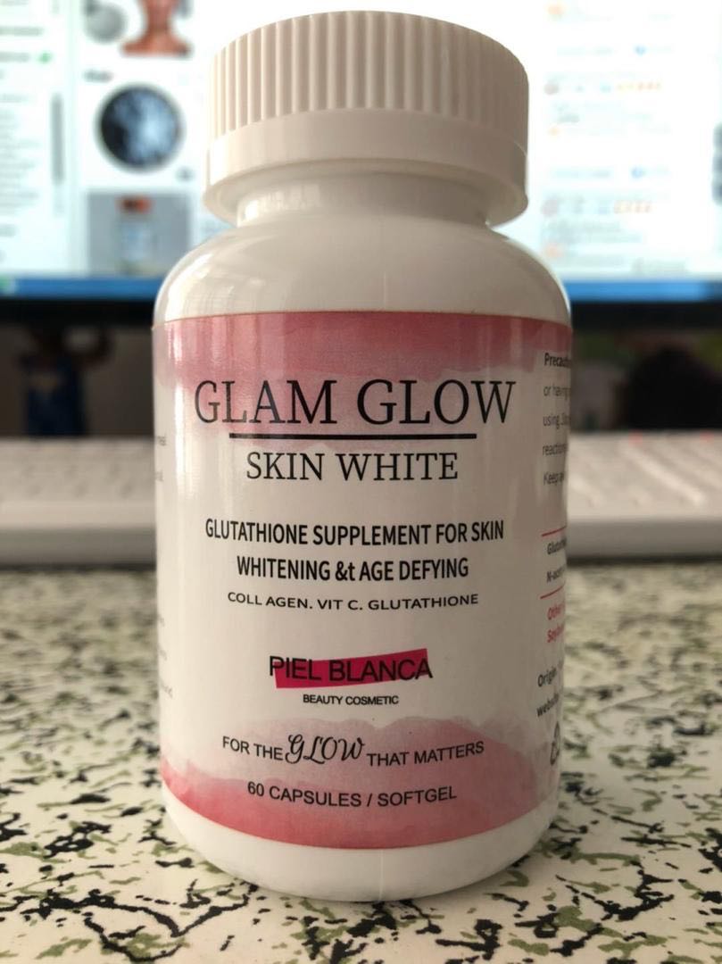 glam glow skin white