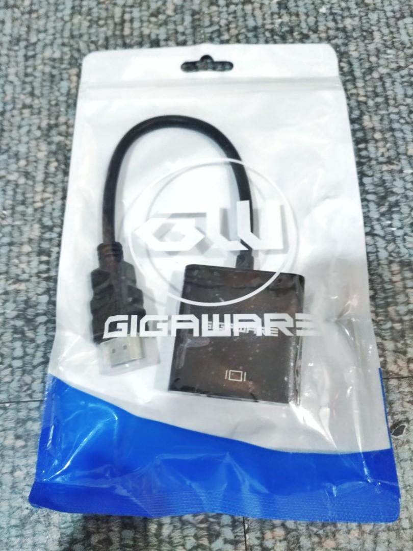 Hdmi Vga Adapter For Pc Laptop Ps4 Xbox Tv Plus Electronics Computer Parts Accessories On Carousell