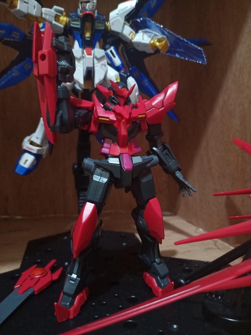 Hg Gundam Exia Dark Matter Bandai Hobbies Toys Toys Games On Carousell