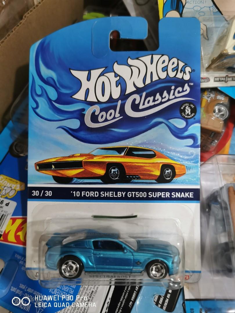 Hotwheels Ford Shelby gt500 super snake (Category: Vehicle & Diecast Models) located in Paranaque City. Submitted by toyetick (Listing ID 1003004633, Image 1). Description: Mint. Heavy casting..
