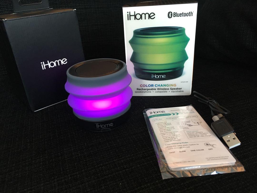 Ihome collapsible cheap speaker