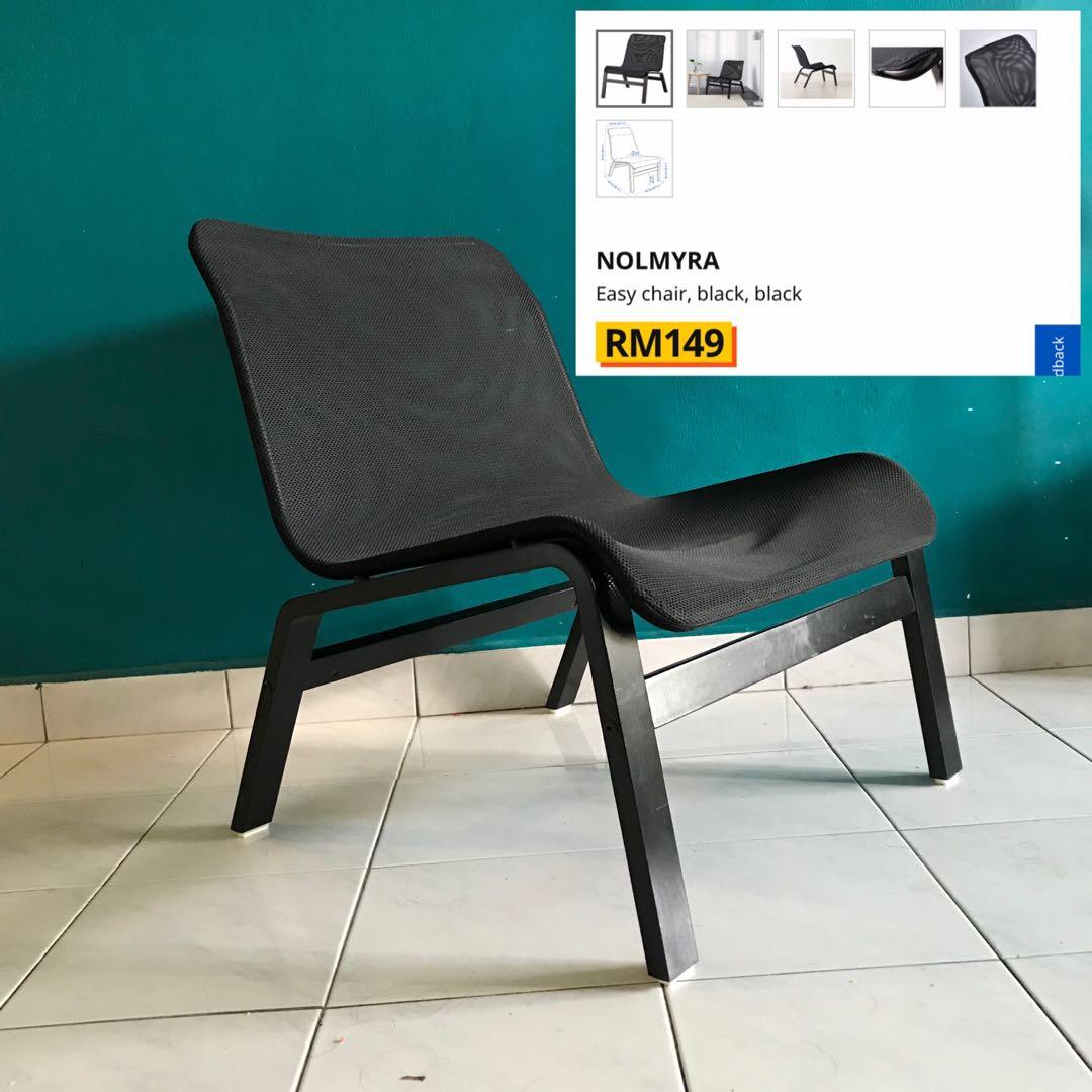 NOLMYRA Chair, black, black - IKEA