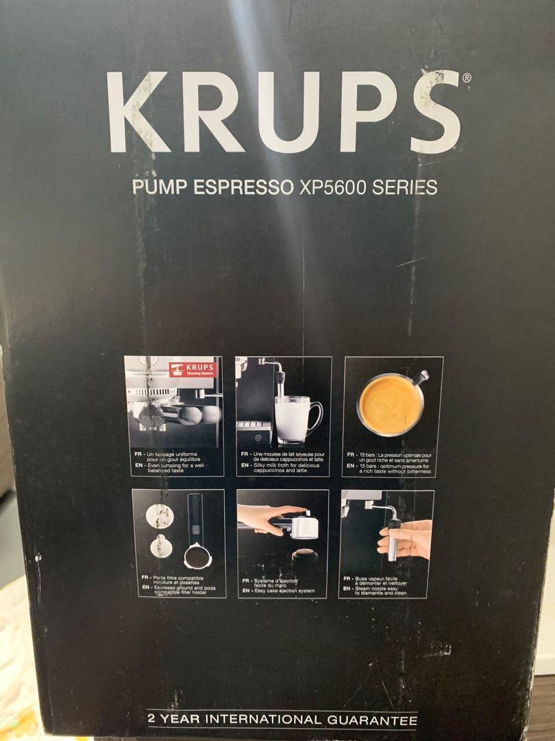 KRUPS Pump Espresso XP5620 Series, TV & Home Appliances, Kitchen