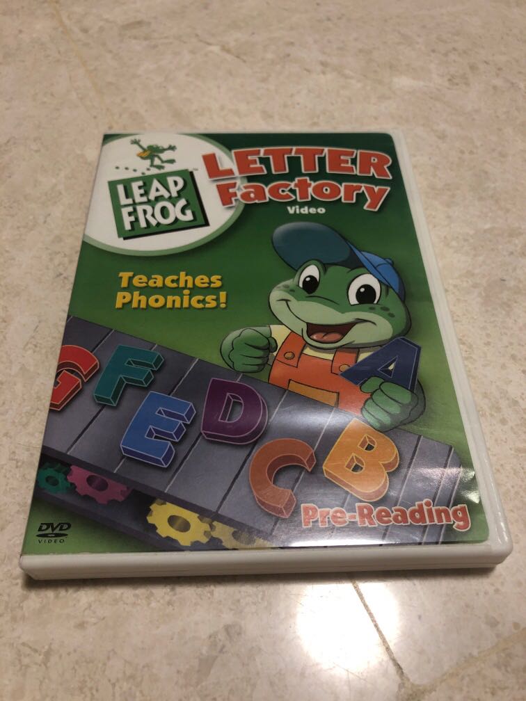 Leapfrog learn yr phonics Letter Factory DVD, Hobbies & Toys, Toys ...