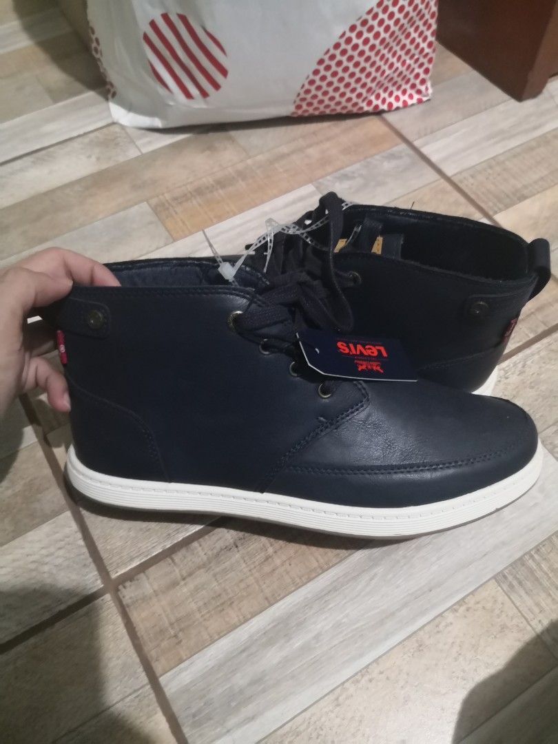 levis shoes blue