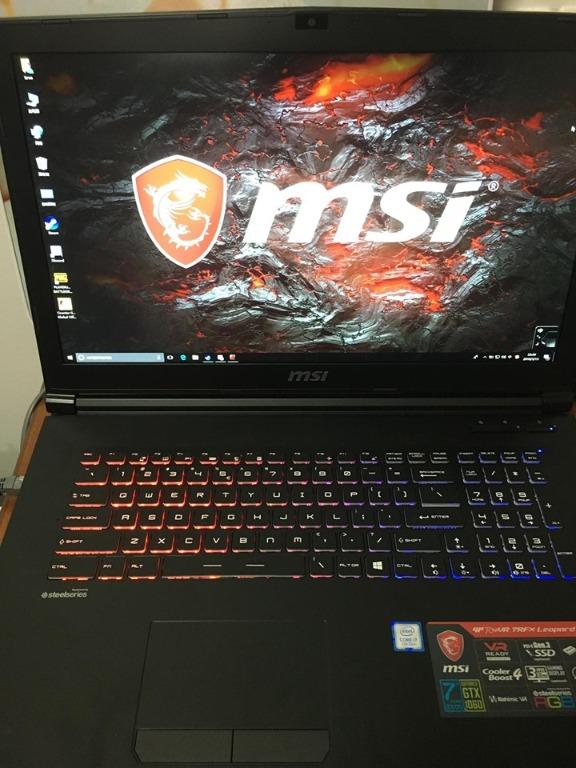 Msi Gaming I7 7th Gen Laptop Electronics Computers Laptops On Carousell