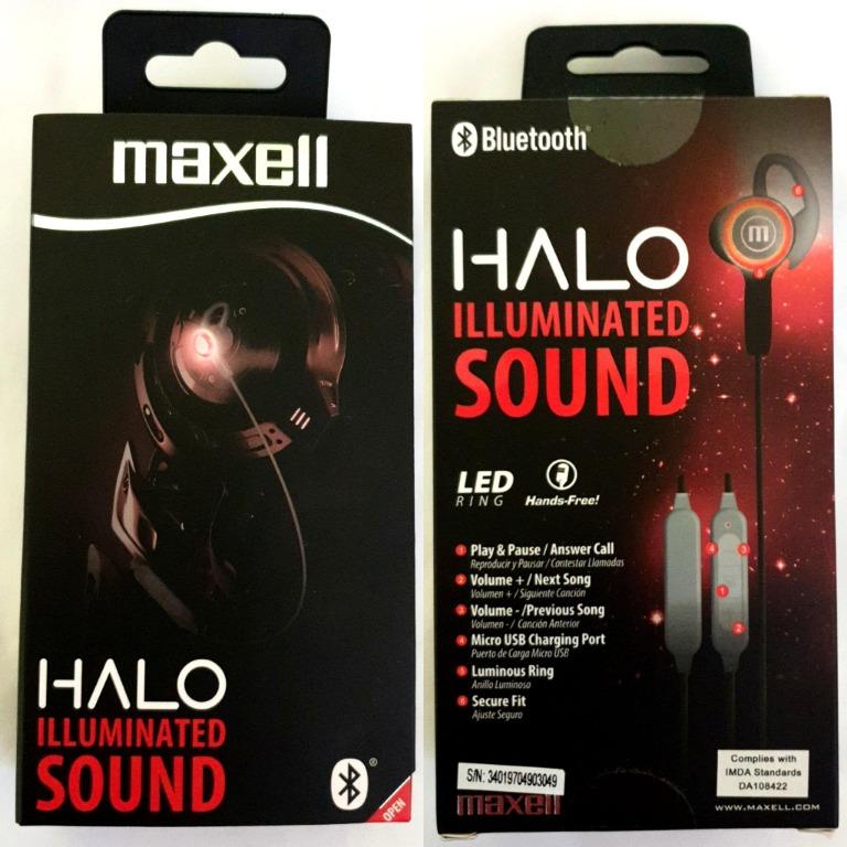 Maxell halo sales
