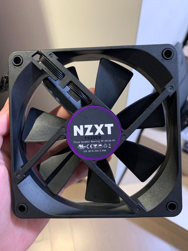 Nzxt 1mm 水冷風扇 電子產品 電腦 平板電腦 Carousell