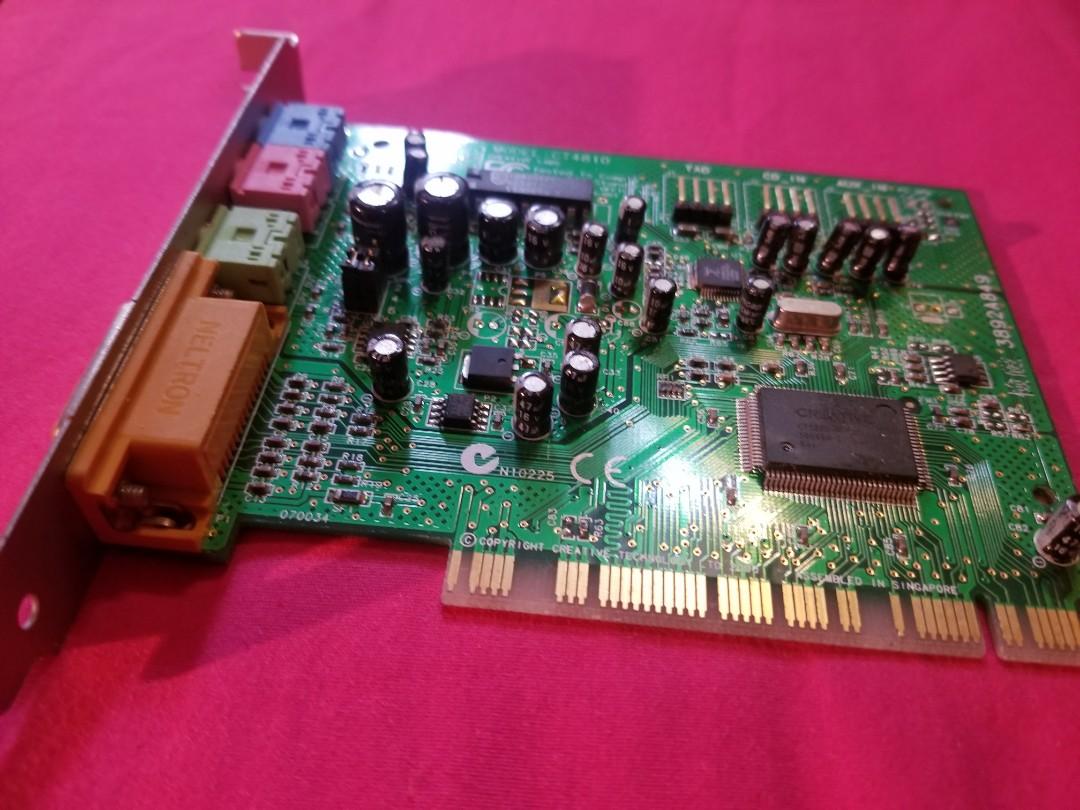 Pci sound card (Category: Soundbars, Speakers & Amplifiers) located in Dasmarinas. Submitted by d.lelis (Listing ID 1002911310, Image 3). Description: pci sound card good for replacement good unit.