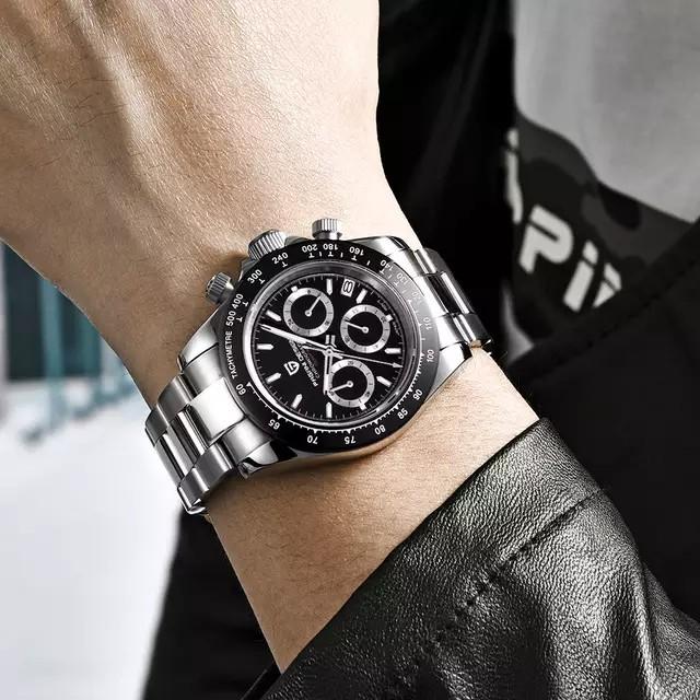 PD-1644 - Rolex Daytona Homage Chronograph, Men's Fashion, Watches