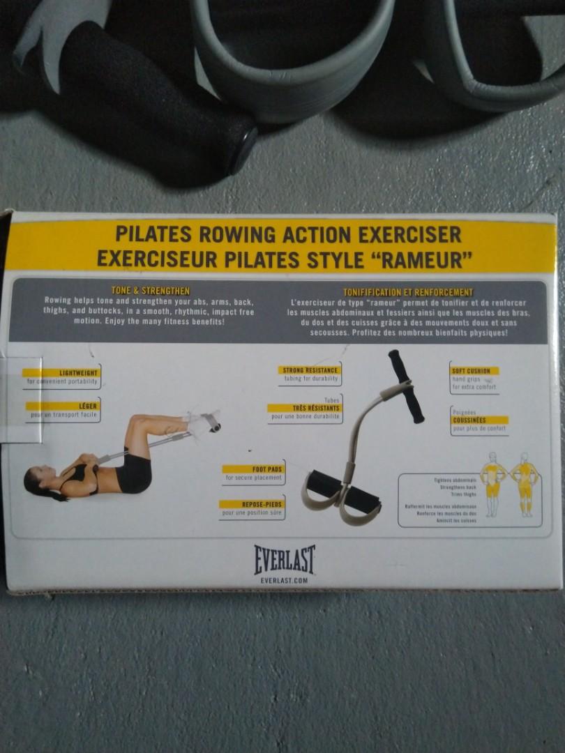 Everlast pilates clearance rowing action exerciser