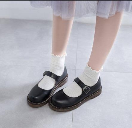 Girls buckle cheap school shoes