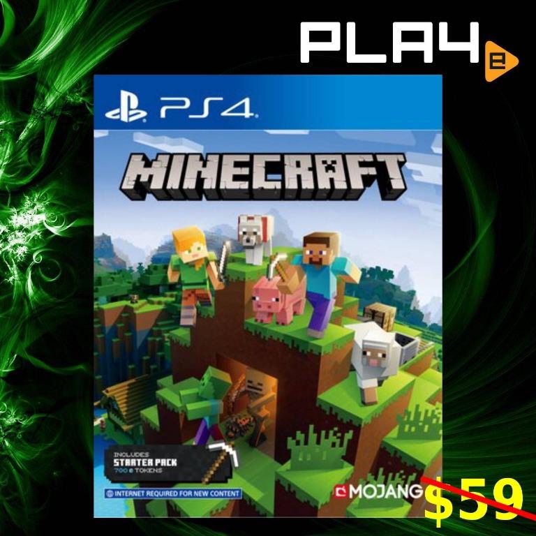 PS4 Minecraft: Starter Collection (R3) (2311869) Brand New, Video Gaming,  Video Games, PlayStation on Carousell