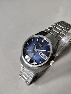 Rare Mint Midnight Breeze Independence Blue Dial Vintage Seiko LM Special Lord Matic 5216-7090 with original bracelet