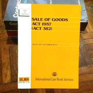 Sales Of Goods Act 1957 Books Carousell Malaysia