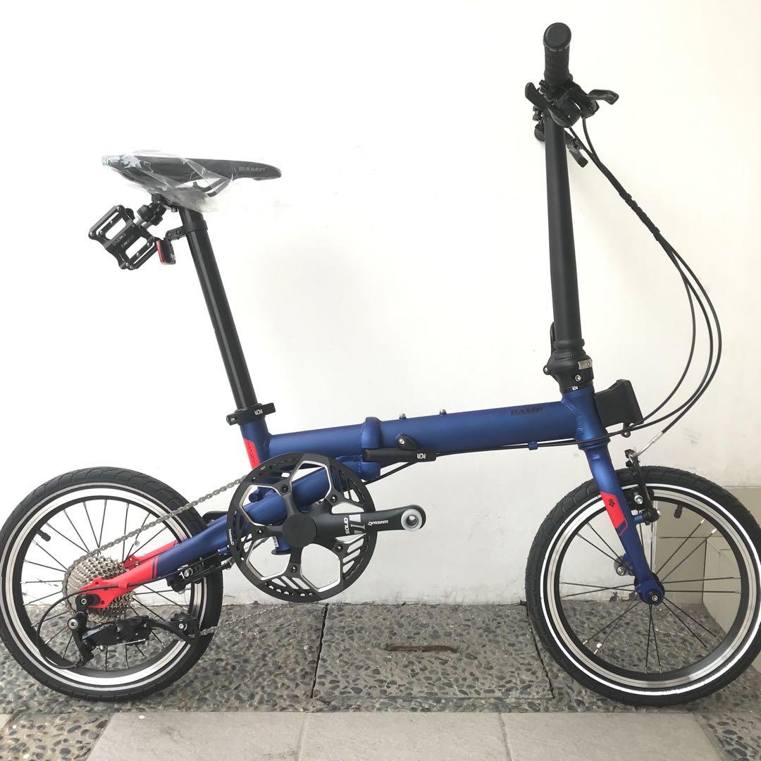 Sepeda Lipat Camp Hazy 9s Speed Sora 16 Inch Olah Raga Sepeda Di