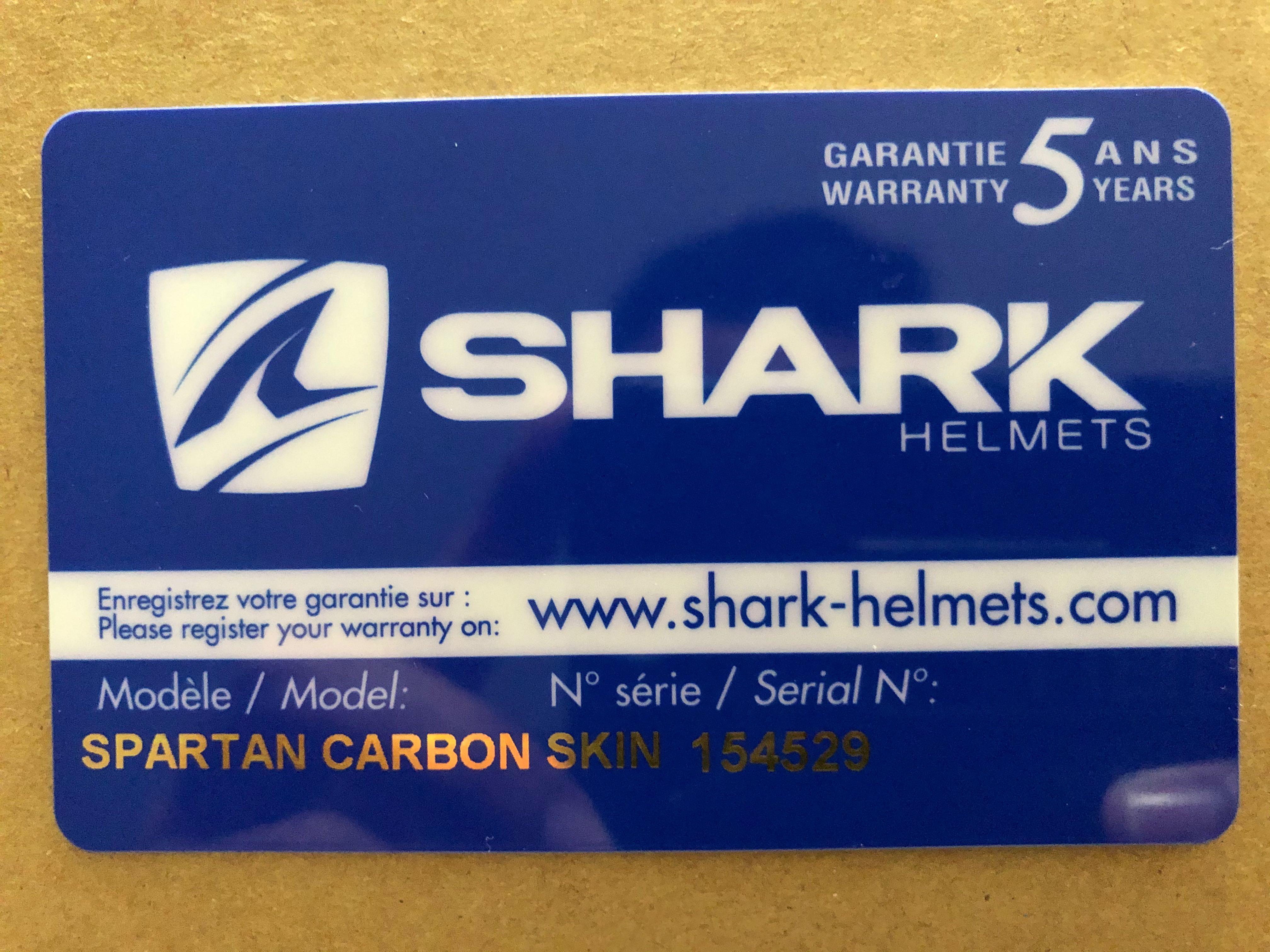 Casque moto sport intégral shark spartan RS shawn mat carbon