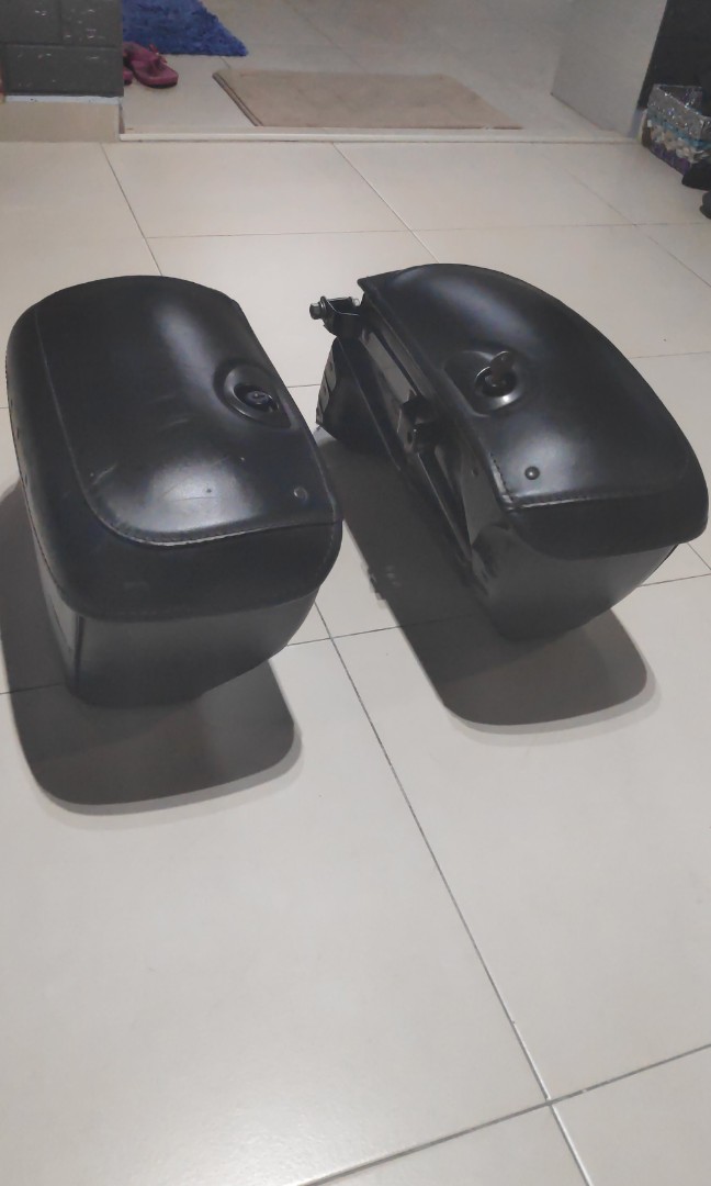 Side box for Softail Heritage, Motorcycles, Motorcycle Accessories on ...