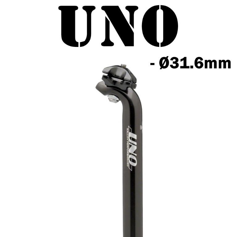 UNO seatpost for MTB fixie road bike 31.6mm light weight integrated post and easy adjust design
