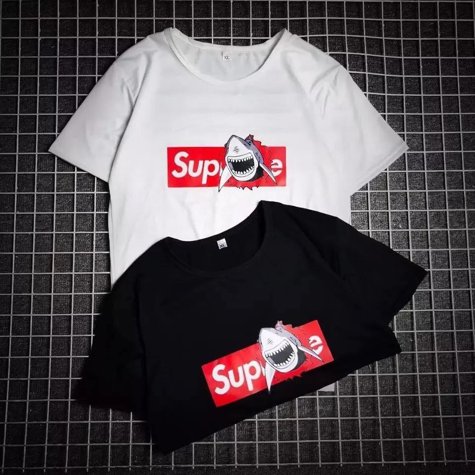 supreme shark tee