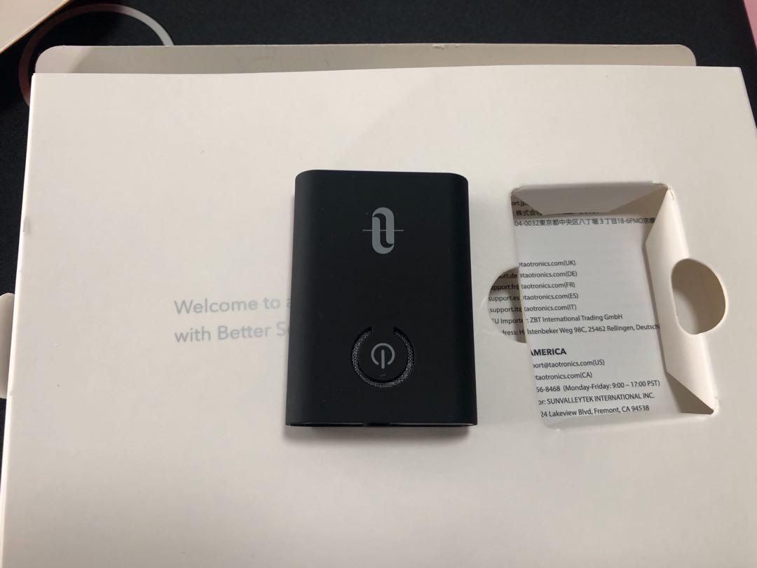 TaoTronics TTBA07 Bluetooth 5.0 Transmitter and Receiver, 2in1