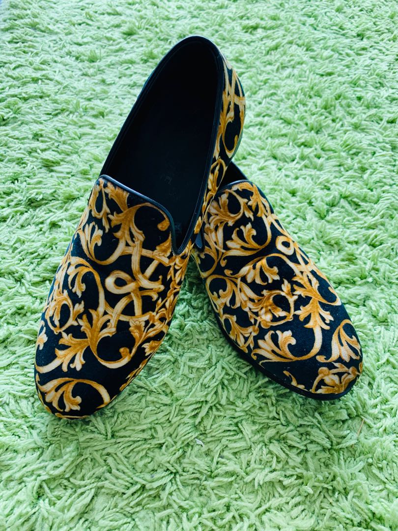 Versace velvet shoes Luxury Sneakers Footwear on Carousell