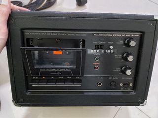Vintage Palca Full Automatic Shut Off & Obe Touch Recording Mechanism Tape Recorder @ P6500