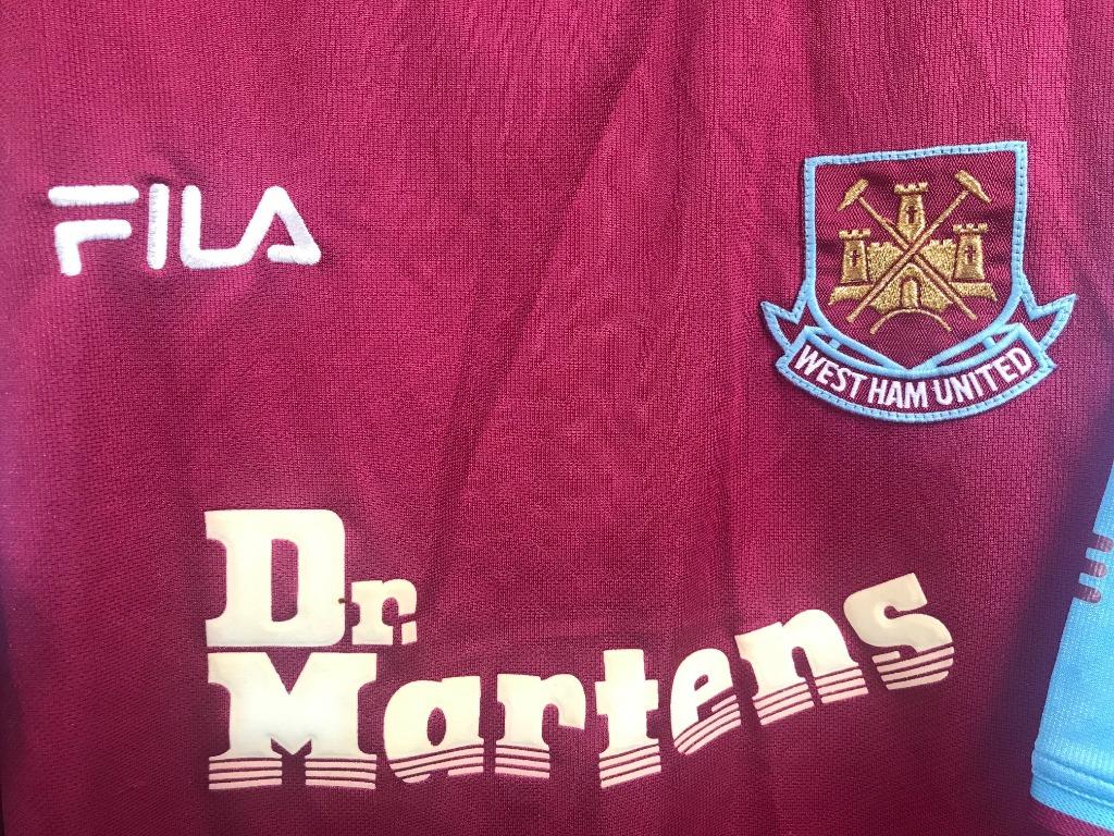 West ham shop fila shirt