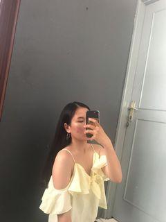 Zara summer yellow new