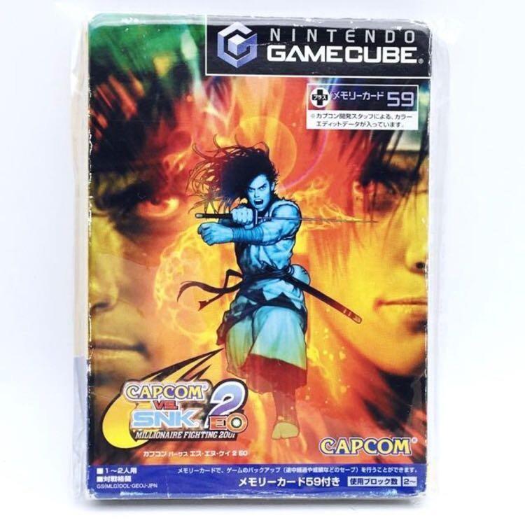 中古 原裝日版gamecube Gc Game Capcom Vs Snk 2 格鬥對戰遊戲wii可玩 遊戲機 遊戲機遊戲 Carousell