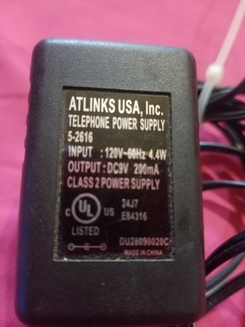 Ac adpator 110volt or 120volts (Category: Electrical, Adaptors & Sockets) located in Dasmarinas. Submitted by d.lelis (Listing ID 1003090869, Image 3). Description: Universal adaptor 110volts 120volts output 9volts dc 200mA for.replacement.