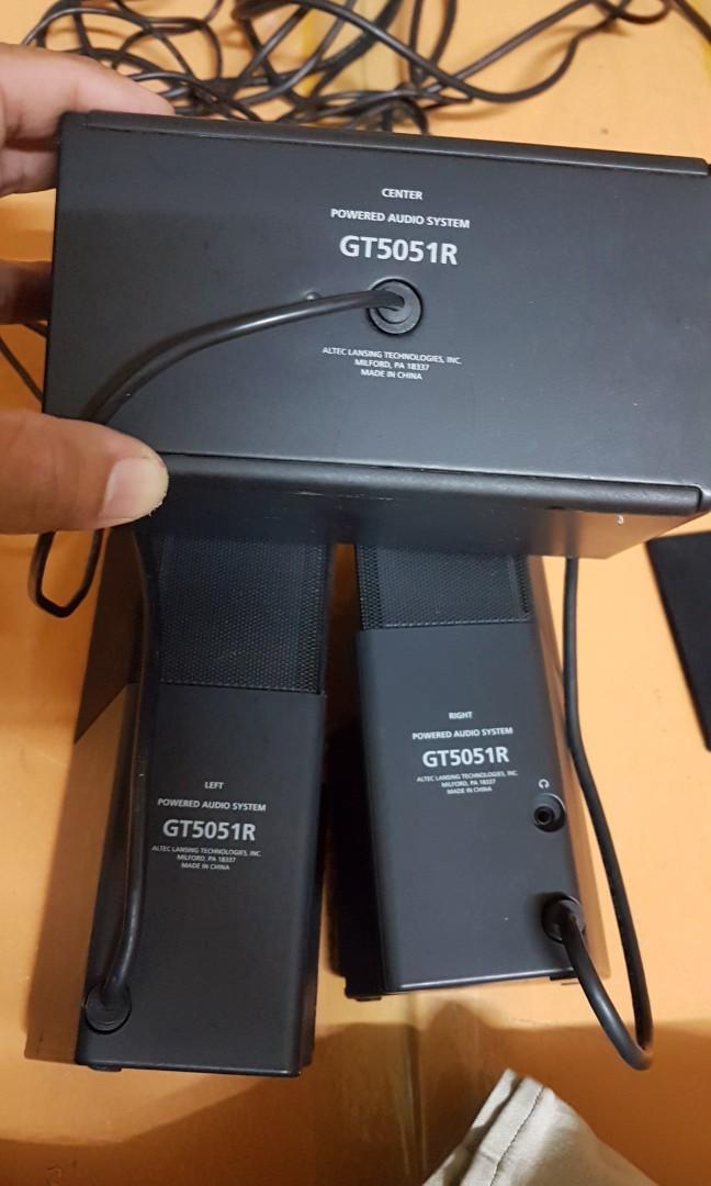 Altec lansing gt5051r hot sale