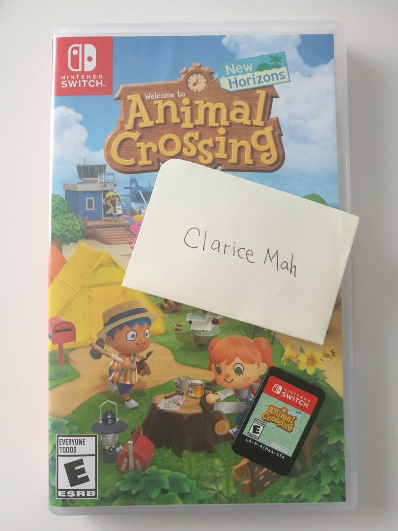 animal crossing physical game
