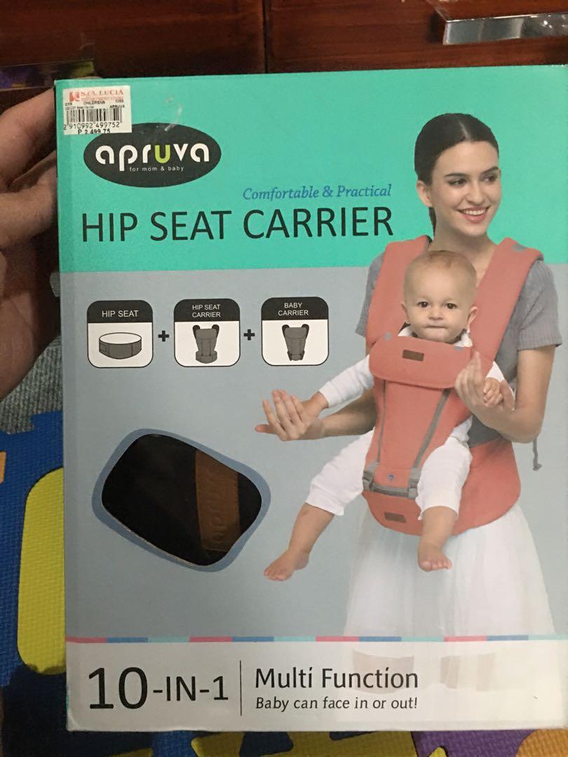 apruva hip seat carrier